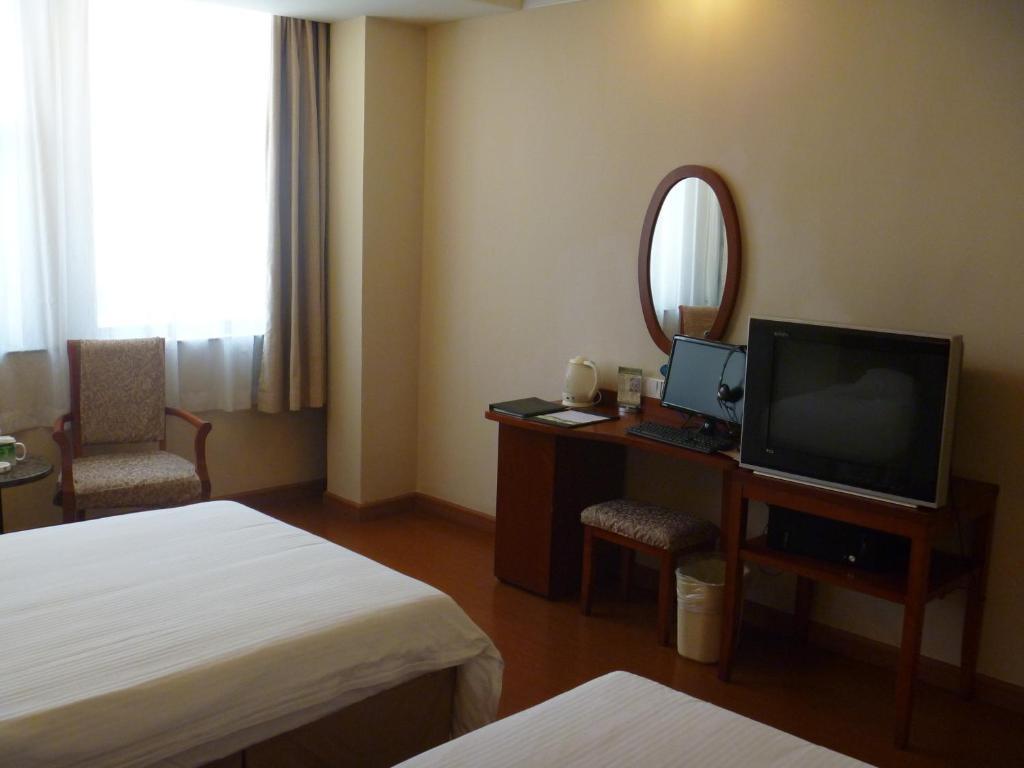 Greentree Inn Jiujiang Railway Station Business Hotel Room photo